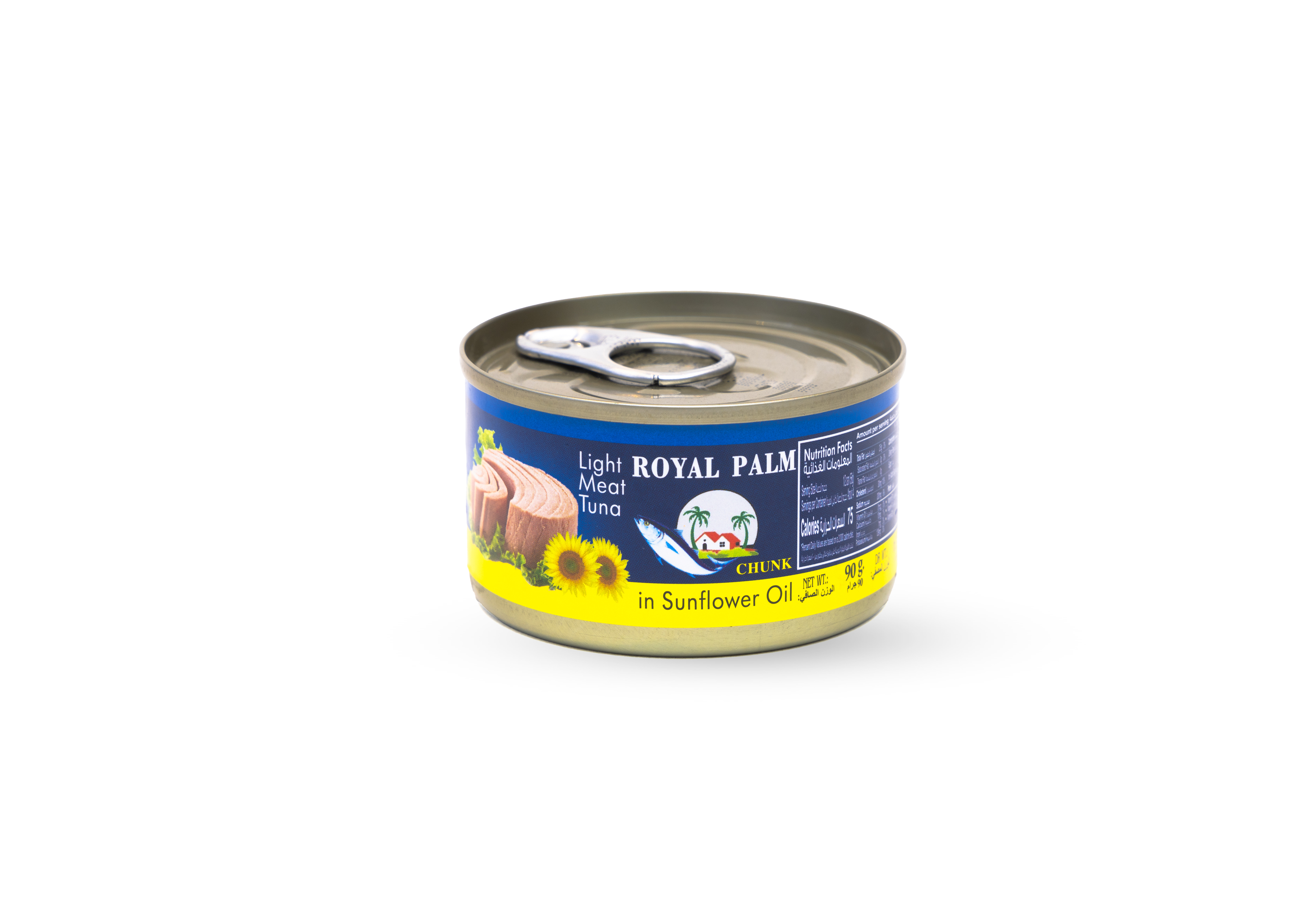 ROYAL PALM TUNA CHUNK 48X90 GM